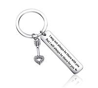 I Will Always Be There for You Inspirational Keyring for Family Friends Keychain Gifts, Be There Keychain, Regular