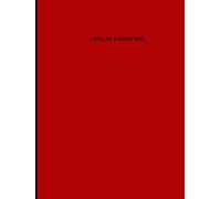 I Will Be A Good Girl Blank Lined Submissive Prompt Journal | Writing Lines Punishment For Sub | Red