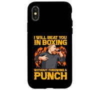I will beat you in Boxing without throwing a Punch Case for iPhone X/XS