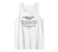 I Will Dance Like David Danced Subtle Christian Faith Gospel Tank Top