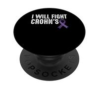 I Will Fight Crohn's Disease PopSockets Adhesive PopGrip