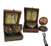 I Will Guide You Psalm 32:8 Divine Way Quote - Engraved Compass - Inspirational Gifts for Men Women, Uplifting Spiritual Christians, Catholic, Communion, Confirmation, Sentimental and