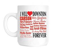I Will Love Downton Forever Novelty Mug