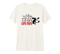 I Will Love You Till The Cows Come Home Funny Valentines Day Premium T-Shirt