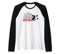 I Will Love You Till The Cows Come Home Funny Valentines Day Raglan Baseball Tee