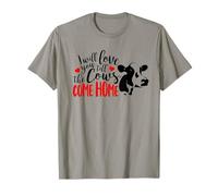 I Will Love You Till The Cows Come Home Funny Valentines Day T-Shirt