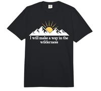 I Will Make a Way in the Wilderness Bible Verse Isaiah 43:19 Comfort Colors Adult Heavyweight T-Shirt