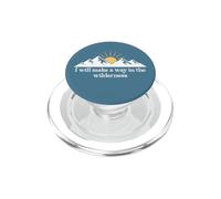 I Will Make a Way in the Wilderness Bible Verse Isaiah 43:19 PopSockets PopGrip for MagSafe