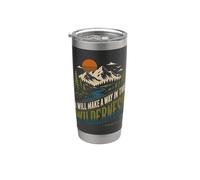 I Will Make A Way in The Wilderness Isaiah 43 Christian Stainless Steel Insulated Tumbler