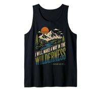 I Will Make A Way in The Wilderness Isaiah 43 Christian Tank Top