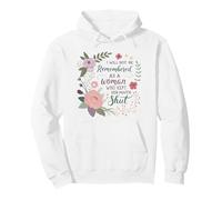 I Will Not Be Remembered As A Woman Who Kept Her Mouth Shut Pullover Hoodie