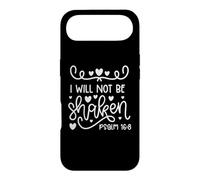 I Will Not Be Shaken Christian Bible Quote Verse Case for iPhone Air