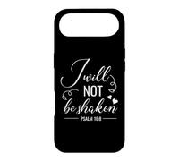 I Will Not Be Shaken Christian Bible Quote Verse Case for iPhone Air
