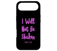 I Will Not Be Shaken Psalm Bible Verse Trust Lord God Jesus Case for iPhone Air
