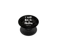 I Will Not Be Shaken Psalm Bible Verse Trust Lord God Jesus PopSockets Adhesive PopGrip
