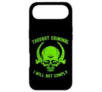 I Will Not Comply Skull Free Speech Thought Criminal Case for iPhone Air