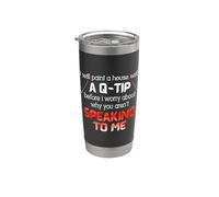 I Will Paint A House with A Q-Tip Before I Worry About Why Stainless Steel Insulated Tumbler