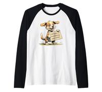 I Will Pee On Everything You Love Cute Puppy Tinkle Fun Raglan Baseball Tee