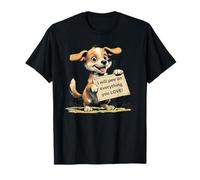 I Will Pee On Everything You Love Cute Puppy Tinkle Fun T-Shirt