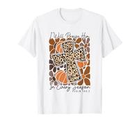 I-Will Praise Him in Every Season Boho Floral Cross Faith T-Shirt