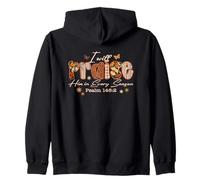 I Will Praise Him In Every Season Psalm 146:2 Zip Hoodie