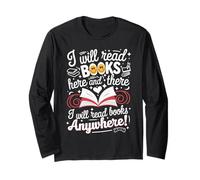 I Will Read Books Bookworm Book Lover Teacher Book Readers Long Sleeve T-Shirt