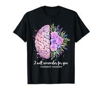 I-Will Remember For You Alzheimers Awareness Support Dad Mom T-Shirt