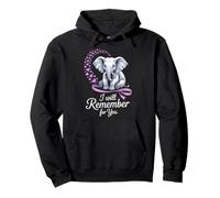I Will Remember for You Elephant Lovers Sentimental Moment Pullover Hoodie