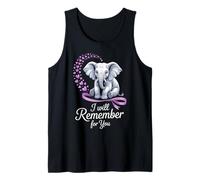 I Will Remember for You Elephant Lovers Sentimental Moment Tank Top