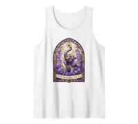 I Will Remember for You Stained Glass Elephant Alzheimers Tank Top