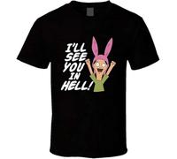 I Will See You in Hell T Shirt Graphic Tee for Men