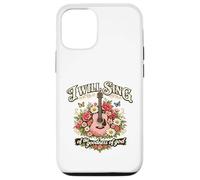 I Will Sing Goodness of God Christian Guitar Floral Case for iPhone 12/12 Pro