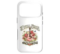 I Will Sing Goodness of God Christian Guitar Floral Case for iPhone 17 Pro