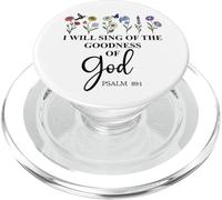 I Will Sing of the Goodness of God Psalm 89:1 Christian Bird PopSockets PopGrip for MagSafe