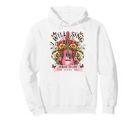 I Will Sing Praise to God Psalm 104:33 Christian Boho Guitar Pullover Hoodie