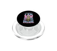 I Will Succeed Because I Am Insane Angel Frog Meme PopSockets PopGrip for MagSafe