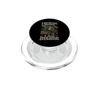 I Will Succeed Because I Am Insane Frog Crocodile PopSockets PopGrip for MagSafe