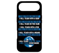 I Will Teach on a Boat A Goat I Will Teach Everywhere Case for iPhone Air