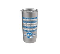 I Will Teach on a Boat A Goat I Will Teach Everywhere Stainless Steel Insulated Tumbler