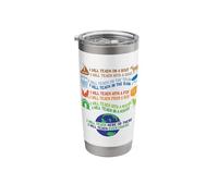 I Will Teach on a Boat a Goat I Will Teach Everywhere Stainless Steel Insulated Tumbler