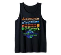 I Will Teach on a Boat A Goat I Will Teach Everywhere Tank Top