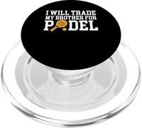 I Will Trade My Brother For Padel Racquet Paddle PopSockets PopGrip for MagSafe