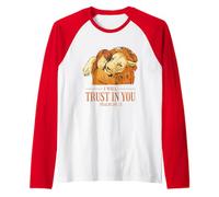 I Will Trust in You Psalm 56: 3- Bible Quote Raglan Baseball Tee