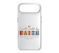 I will walk by FAITH Christian Bible Verse Design Case for iPhone Air