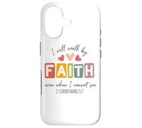 I Will Walk By Faith Even When I Cannot See Case for iPhone 17