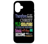 I Will Walk By Faith Even When I Can't See 2 Corinthians 5:7 Case for iPhone 16