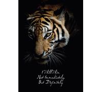 I Will Win: Tiger College Ruled Composition Notebook A4 120 pages