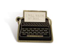 I Will Write Pin Badge