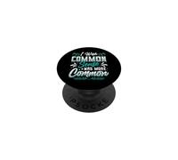 I Wish Common Sense Was More Common Sarcastic Saying PopSockets Adhesive PopGrip