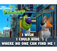 I Wish I could hide where no one can find me!
